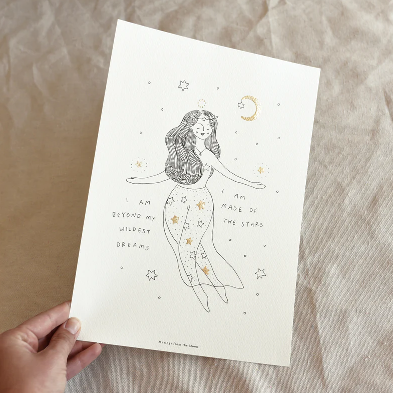 Musings From The Moon: A5 Prints