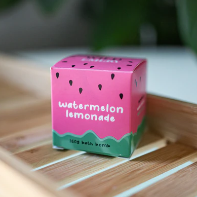 Wild Emery: Watermelon Lemonade Bath Bomb