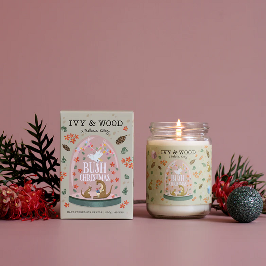 Ivy & Wood: Limited Edition Bush Christmas Candle