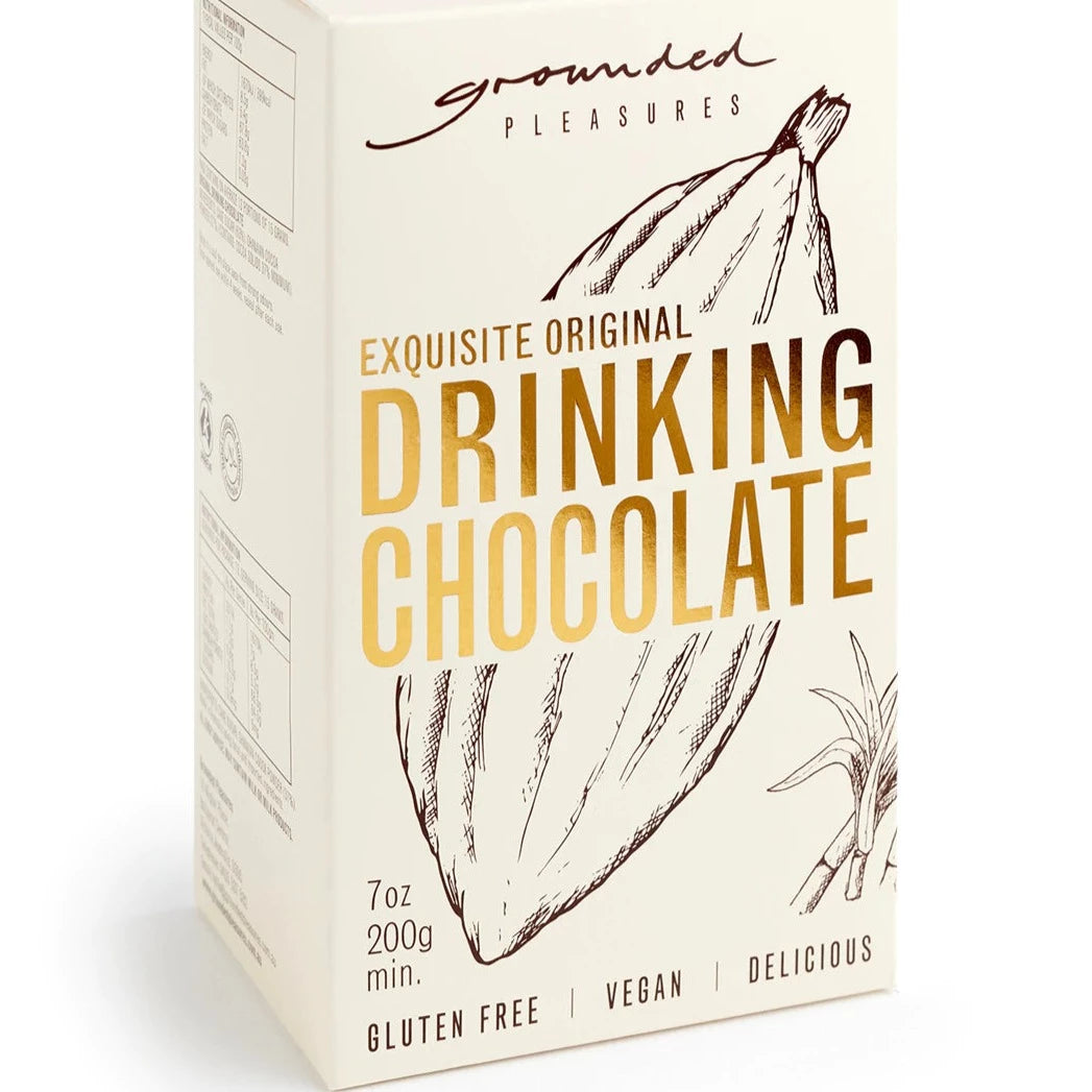 Grounded Pleasures: Assorted Drinking Chocolate Flavours 50g