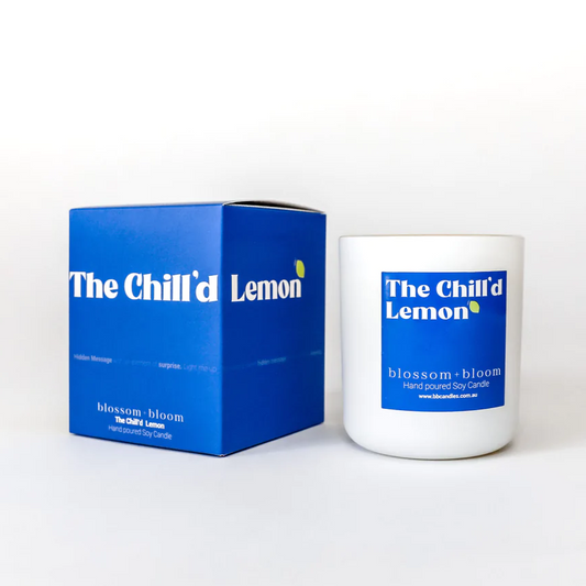 Blossom & Bloom: The Chill'd Lemon Candle