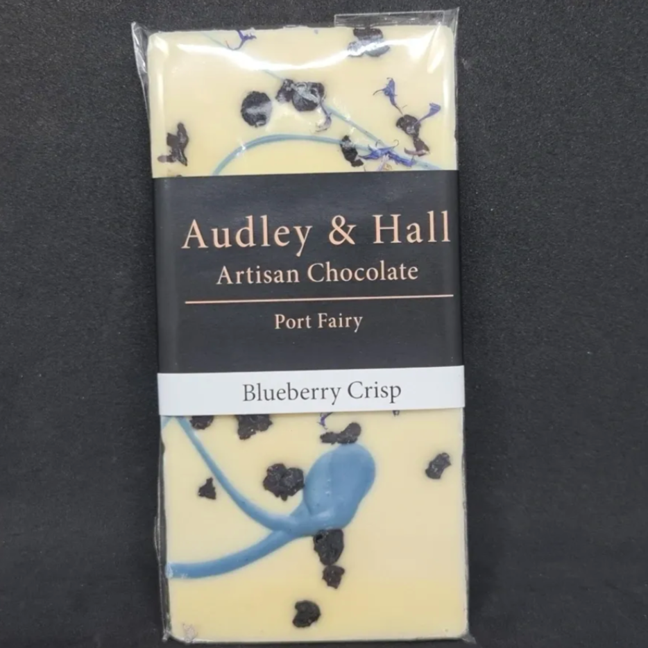 Audley and Hall: Blueberry Crisp