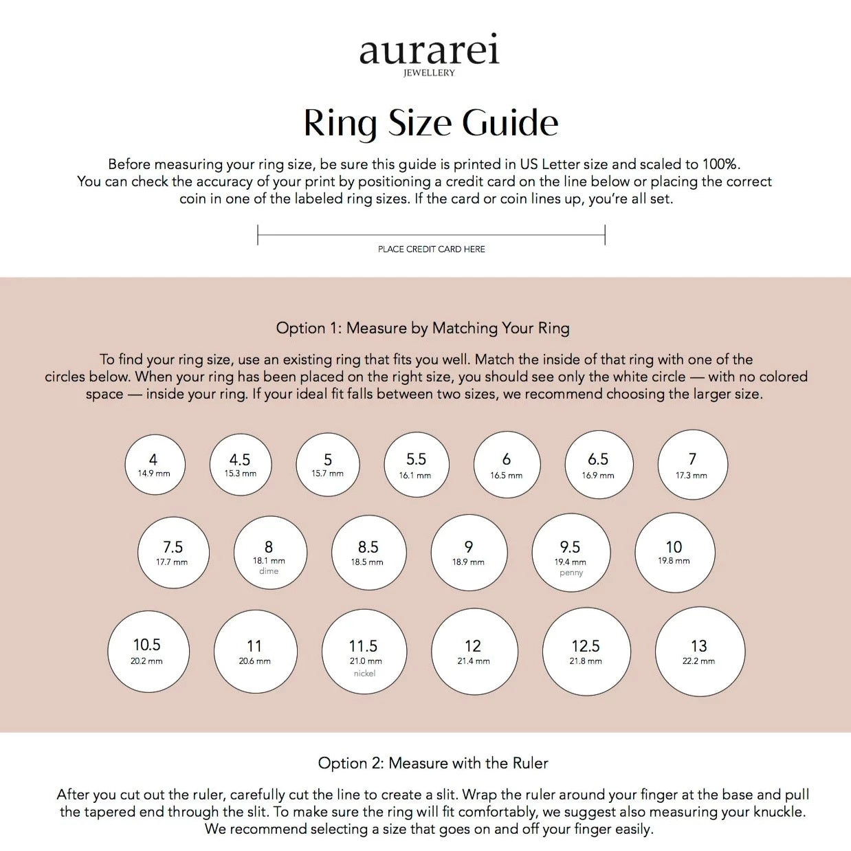 Aurarei: Crown Stacking Ring