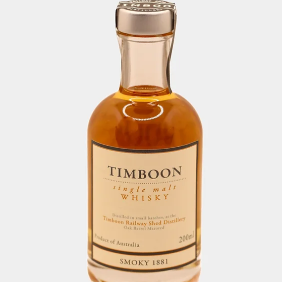 Timboon: Smoky 1881 Single Malt Whisky 200ml
