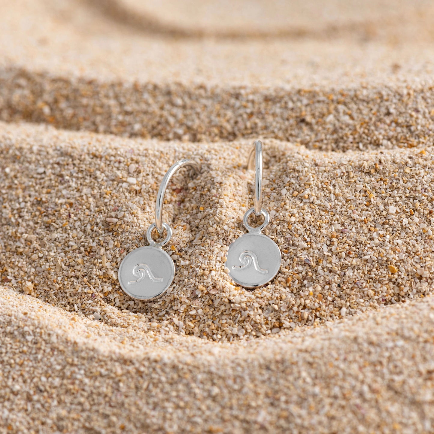 Temaleti: Wave Sleepers (E016-SS) - Sterling Silver